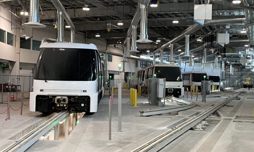 Automated People Mover Maintenance and Storage Facility